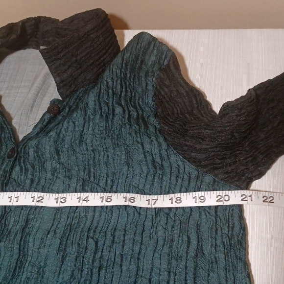 Sz S/M Vintage 2-Piece Blouse Set by Exotic - Picture 12 of 12